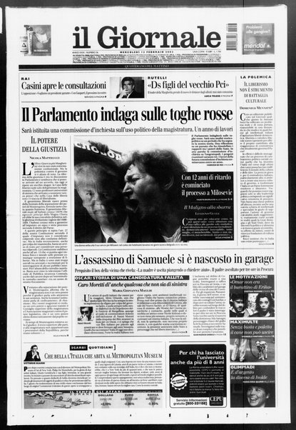 Il giornale : quotidiano del mattino